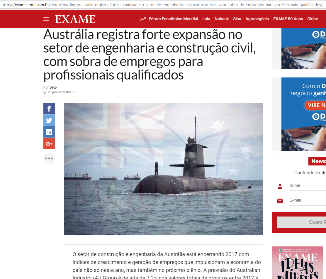 Exame na Construcao Civil