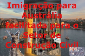 Imigração para Austrália facilitada para o Setor de Construção Civil