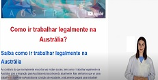 Como trabalhar legalmente na Austrália em 2022