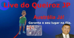 Live do Queiroz JP: Para trabalhar na Austrália não precisa de intercâmbio