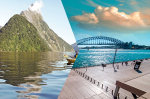 Morar na Austrália ou Nova Zelândia? Compare