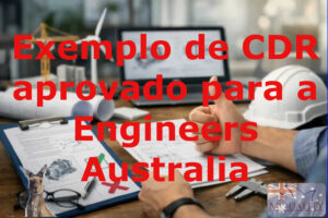 Exemplo de CDR aprovado para a Engineers Australia