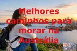 Melhores caminhos para morar na Austrália